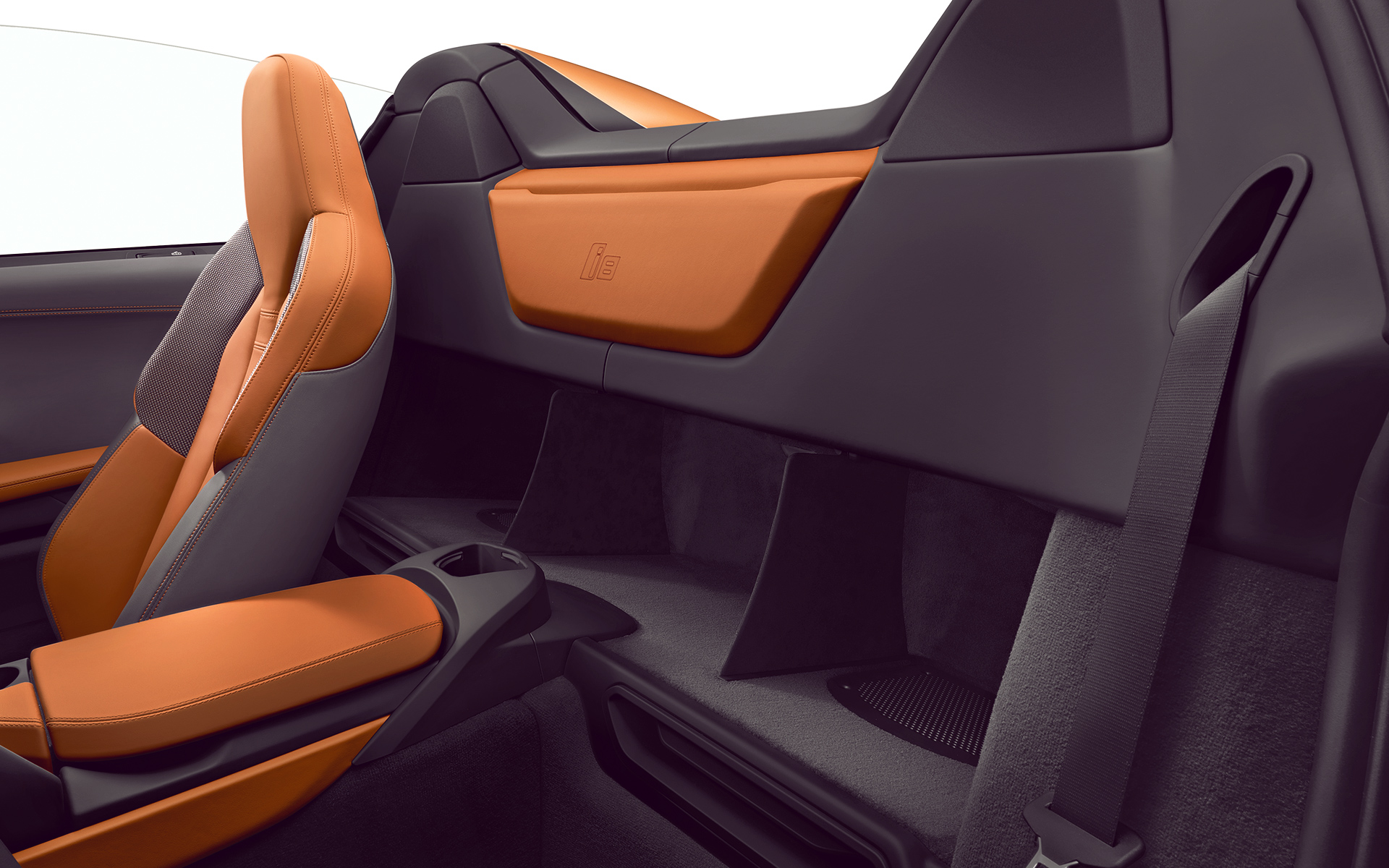 BMW i8 Roadster, сиденья. BMW i8 Roadster, сиденья, БМВ гибрид.