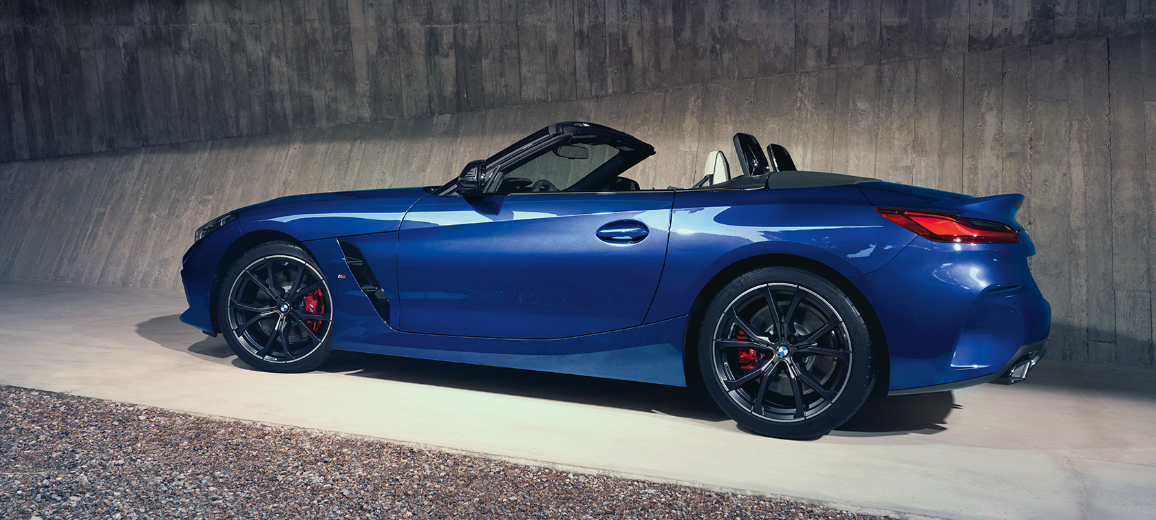 BMW Z4 M40i G29, "Синий Портимау", экстерьер BMW Z4 M40i G29 2022, "Синий Портимау", экстерьер