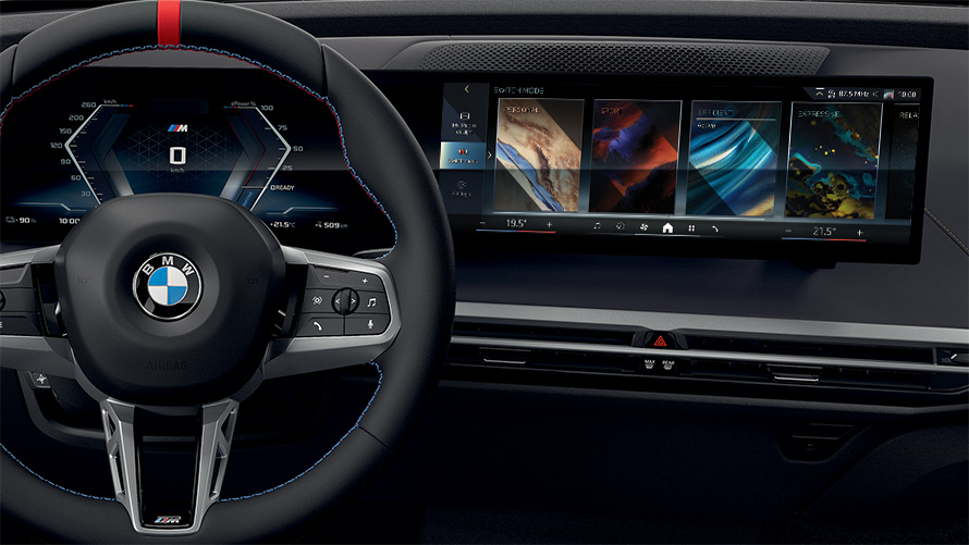 BMW iX M60 i20 2022, электрический SUV, режимы движения MyModes