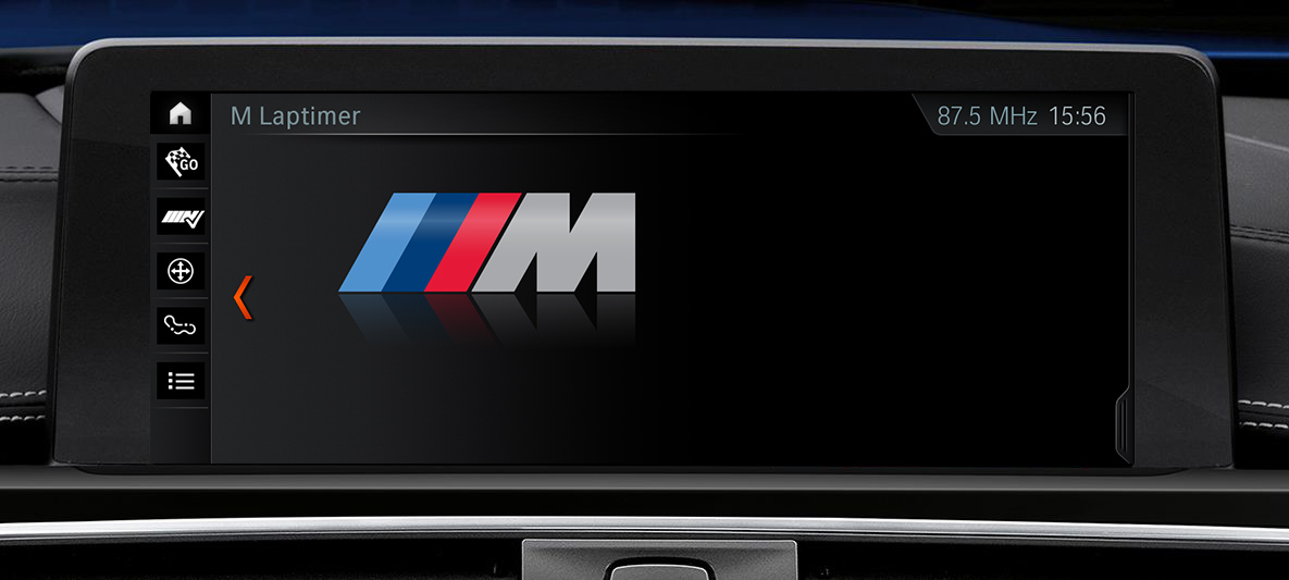 Приложение M Laptimer у BMW M3. Приложение M Laptimer у BMW M3, аксессуары, БМВ.