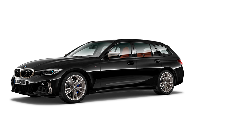 BMW 3 Series BMW 3 Series Touring M Automobiles G21 three-quarter side view BMW 3 Series BMW 3 Series Touring M Automobiles G21 three-quarter side view
