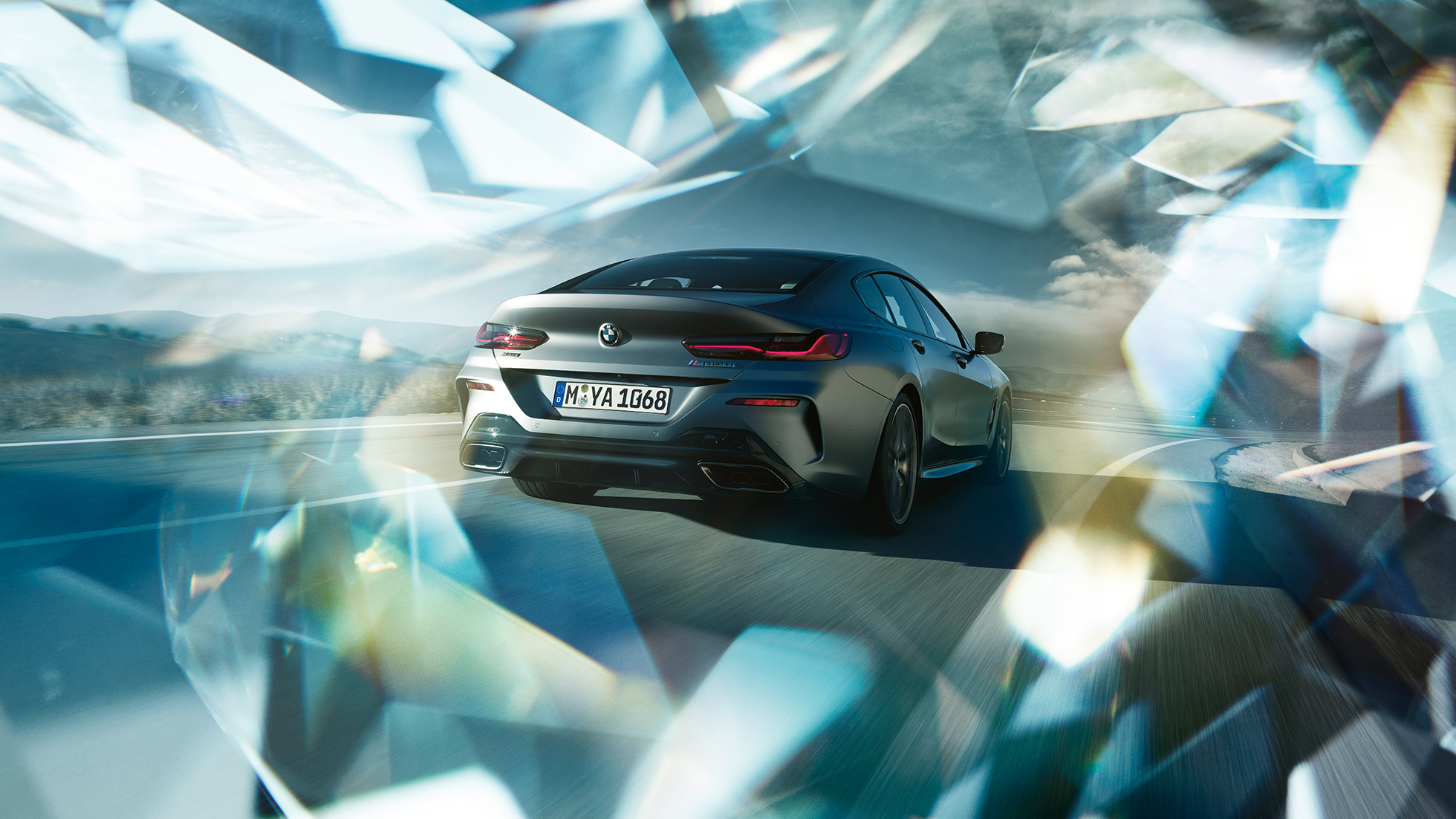 Спортивная система выпуска M BMW M850i xDrive Gran Coupe со спортивной системой выпуска M.