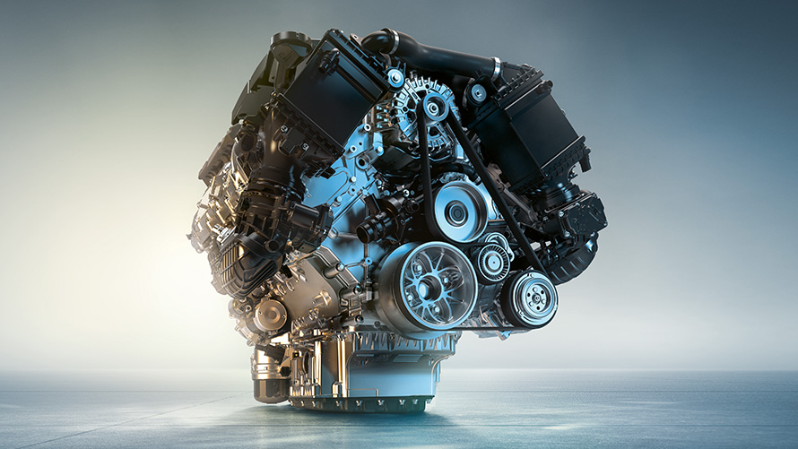 Бензиновый двигатель M TwinPower Turbo модели BMW X5 M50i SUV G05 8-цилиндровый бензиновый двигатель M TwinPower Turbo модели BMW X5 M50i SUV G05