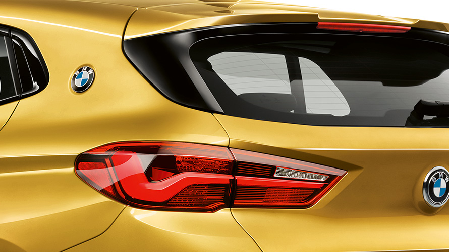 Задний спойлер M для BMW X2. Задний спойлер M для BMW X2, кузов, фары, БМВ.