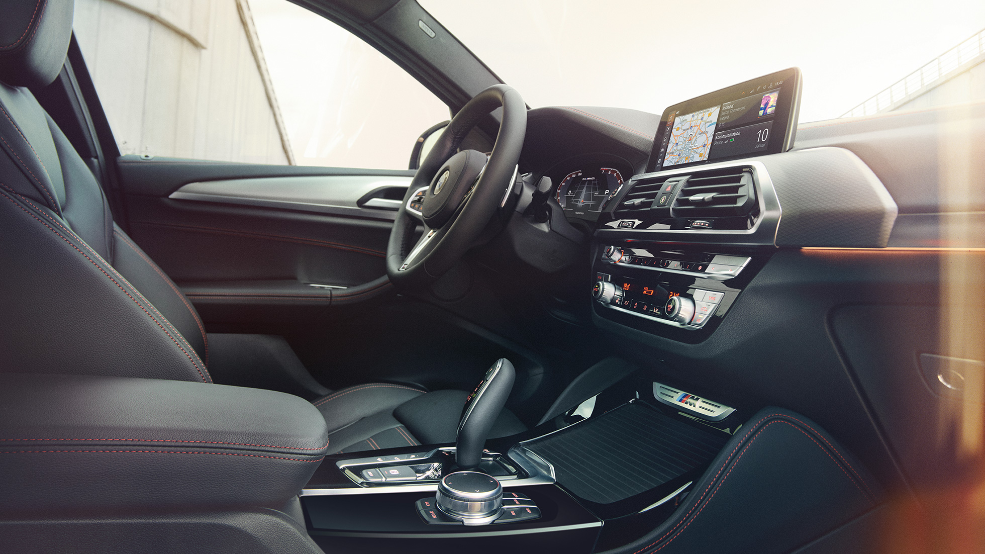 BMW X4 высококачественное внутреннее оборудование BMW X4 G02, интерьер, высококачественное внутреннее оборудование