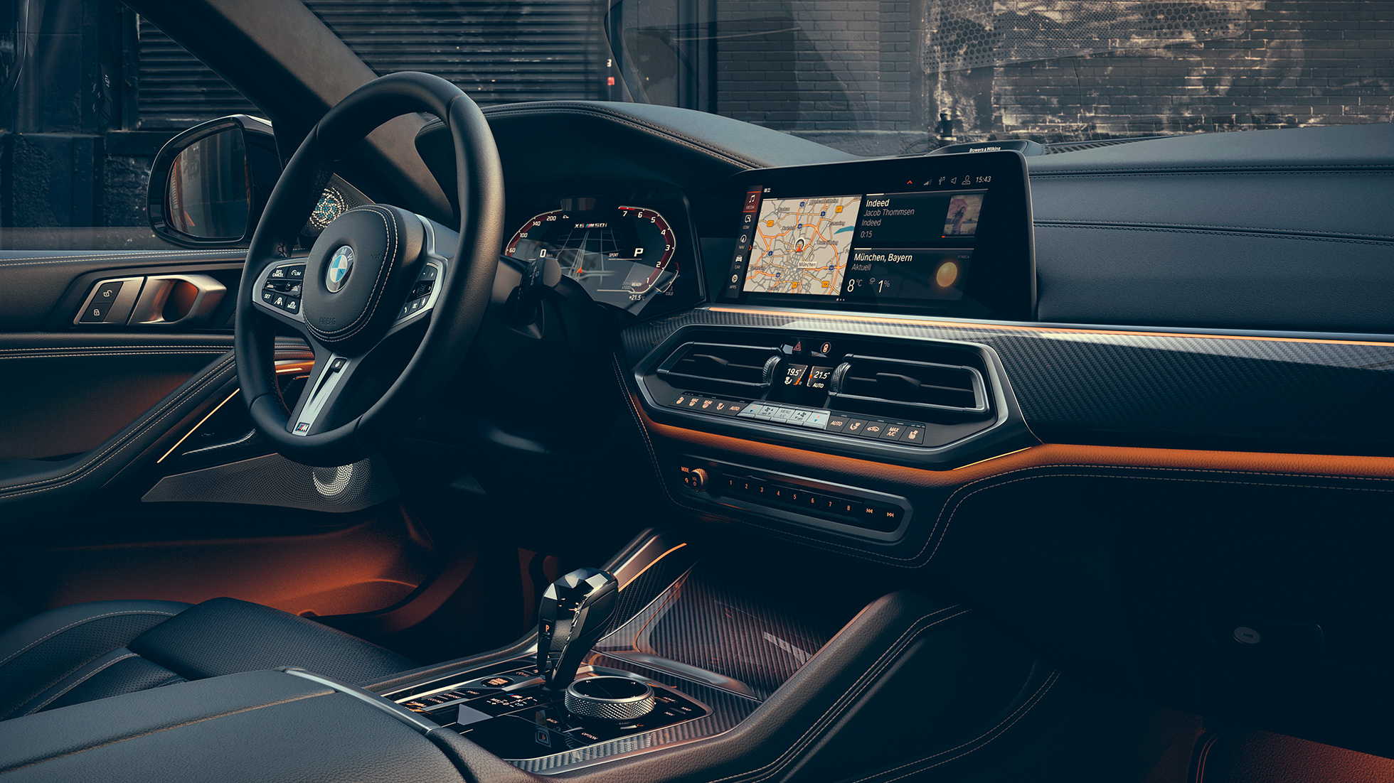 Интерьер BMW X6 Интерьер BMW X6