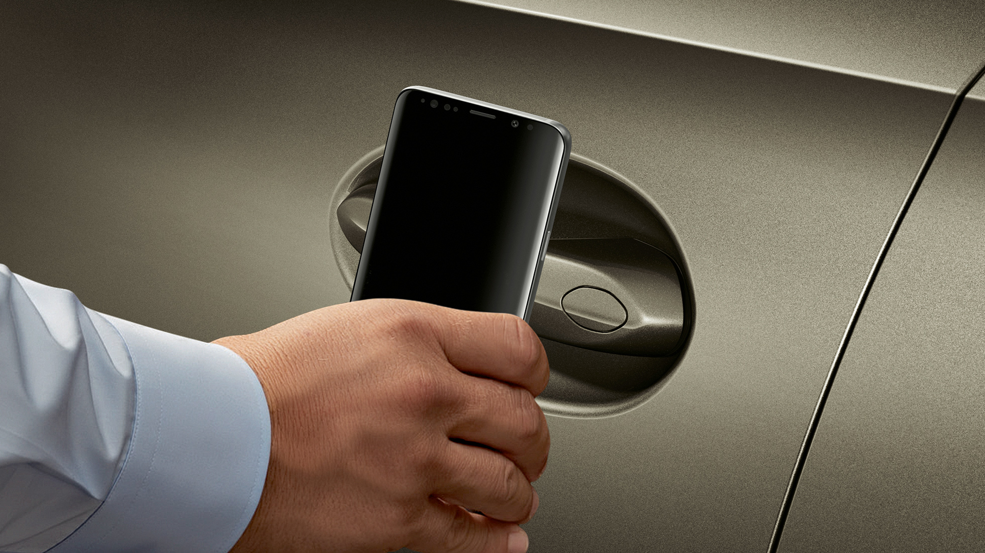Функция Smart Access на смартфоне BMW X6, открытый с помощью функции Smart Access со смартфона