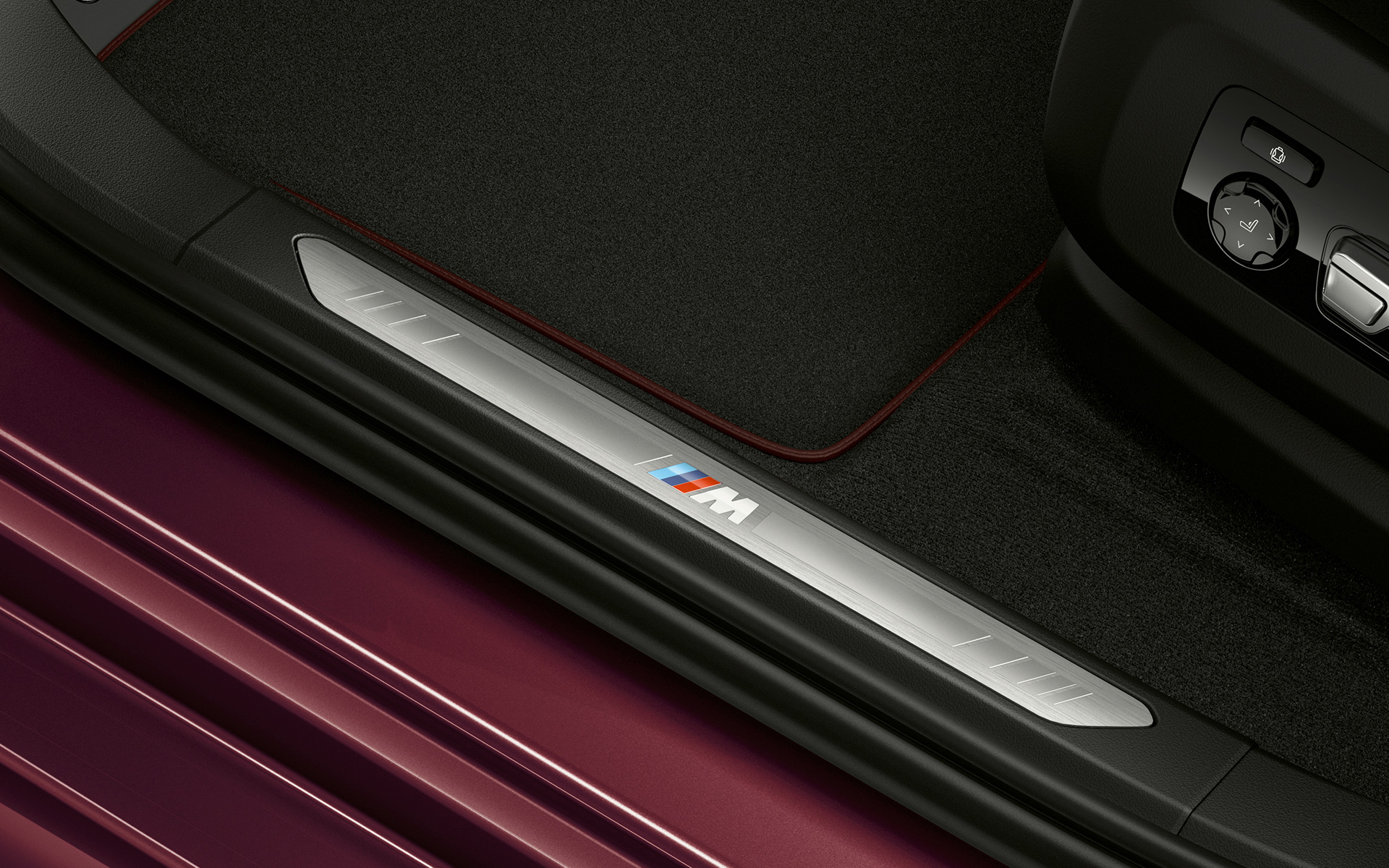 Накладки на пороги BMW Individual, BMW X6 – BMW Individual G06 2019 Накладки на пороги BMW Individual, BMW X6 – BMW Individual G06 2019, крупный план
