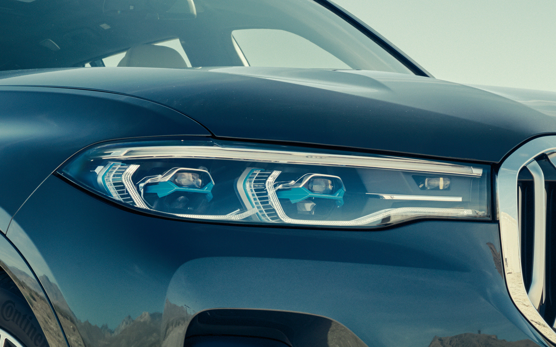 Лазерные фары BMW X7 G07 2019