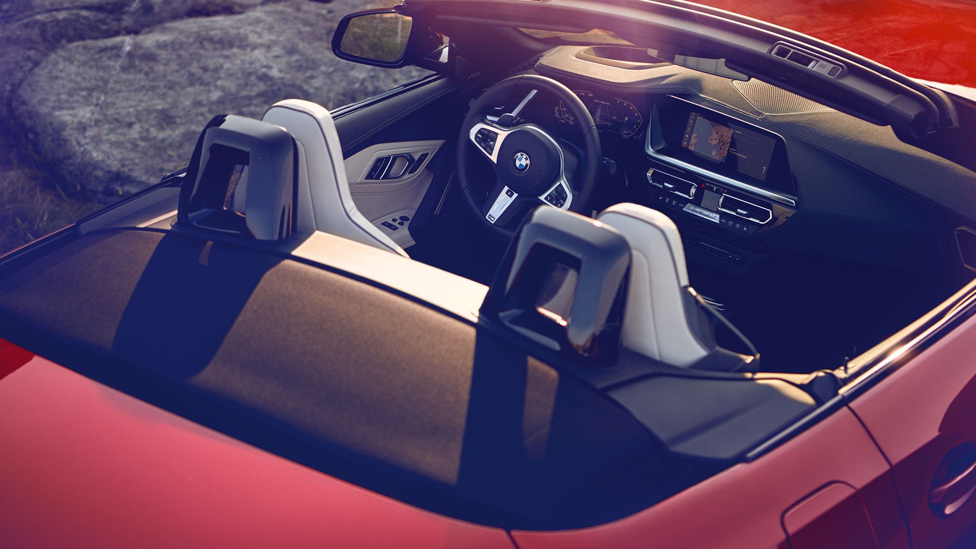 BMW Z4 Roadster, передние сиденья G29 BMW Z4 Roadster, обзор передних сидений G29