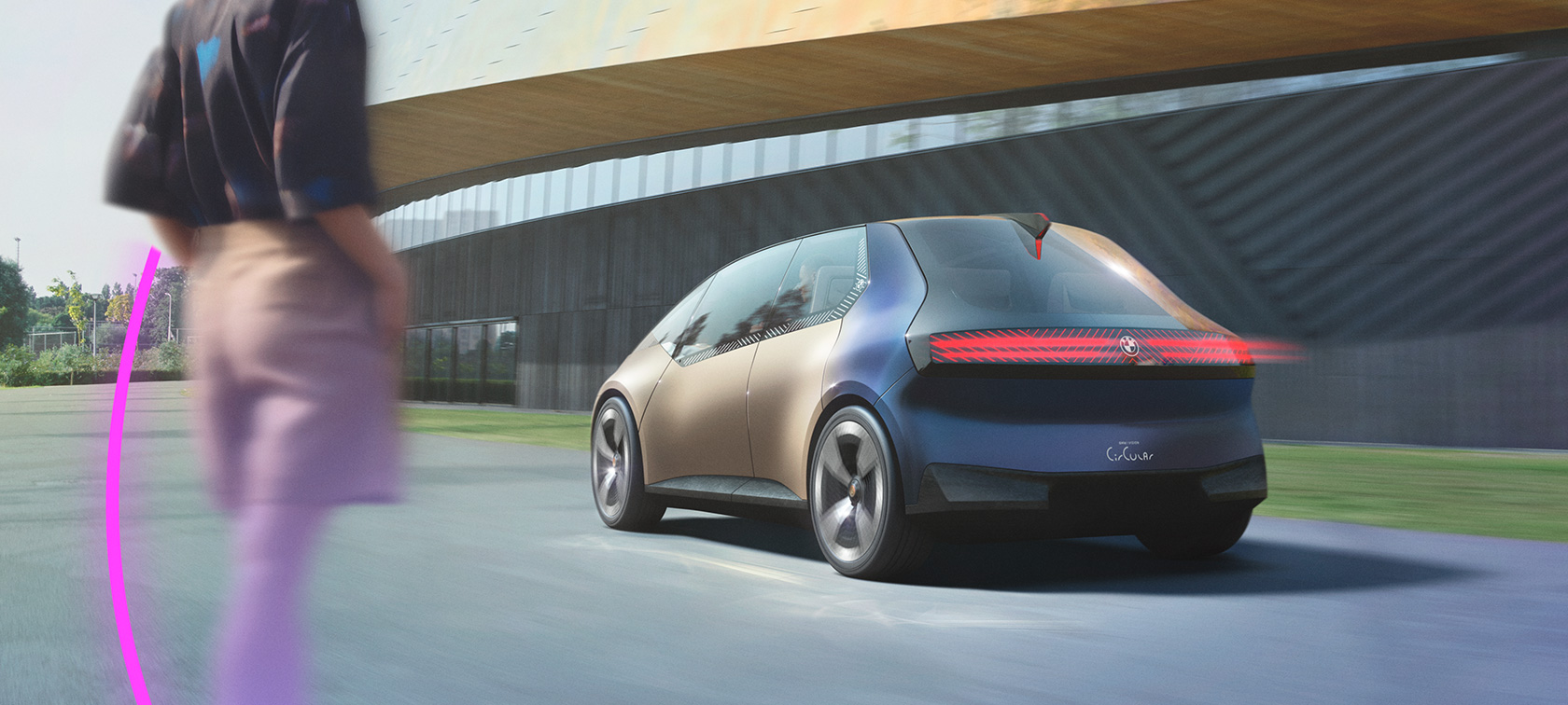 BMW i Vision Circular 2021, дизайн экстерьера Концепт-кар BMW i Vision Circular 2021, дизайн экстерьера