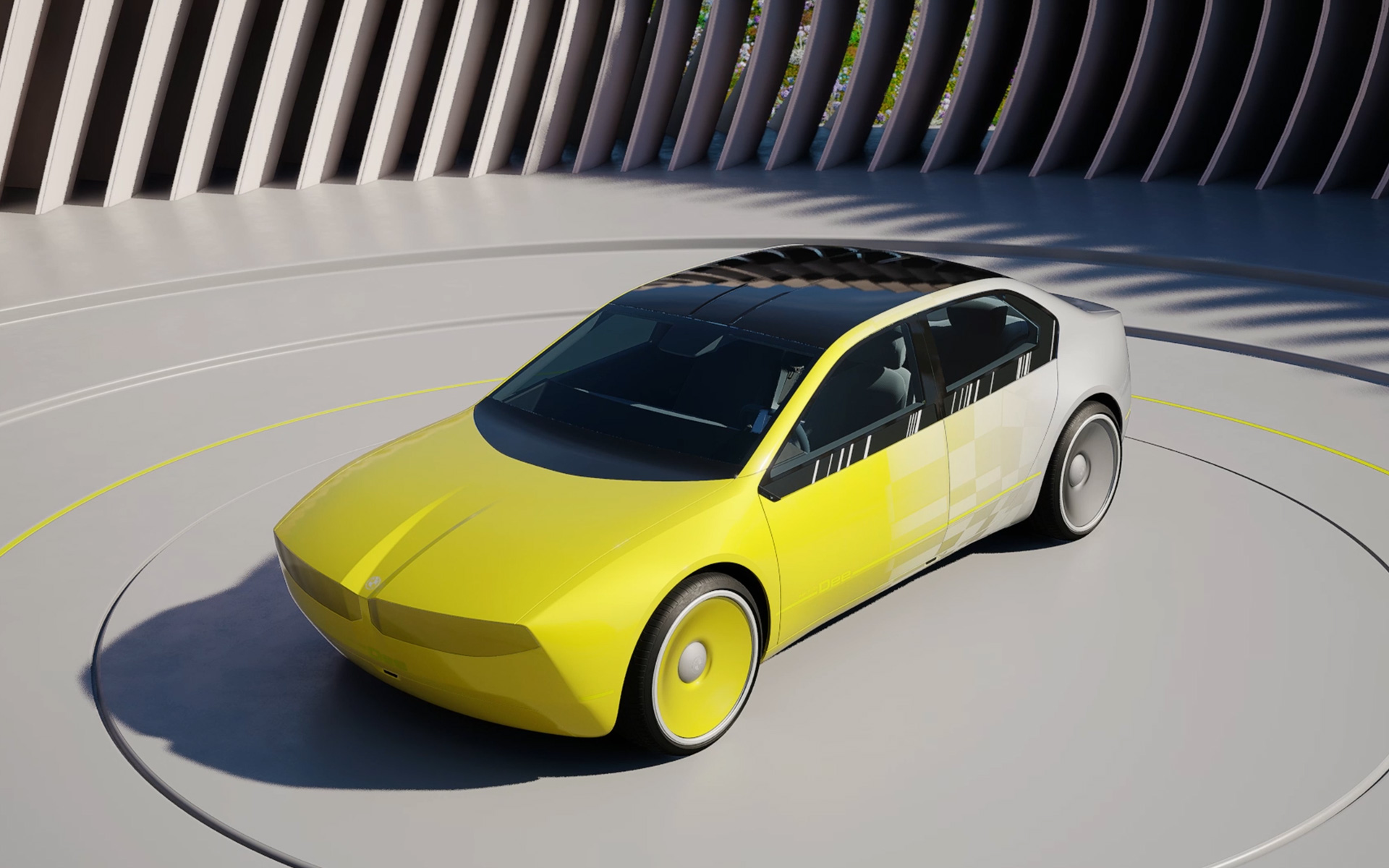 BMW i Vision Dee, технология электронных чернил E-Ink BMW i Vision Dee, концепт-кар, технология электронных чернил E-Ink