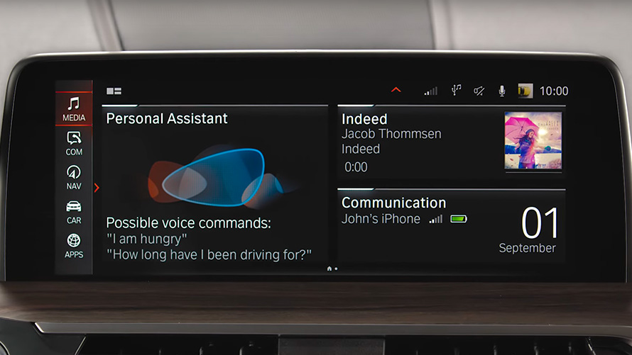 Функции и преимущества BMW Intelligent Personal Assistant Функции и преимущества BMW Intelligent Personal Assistant разъясняются в ознакомительном видео
