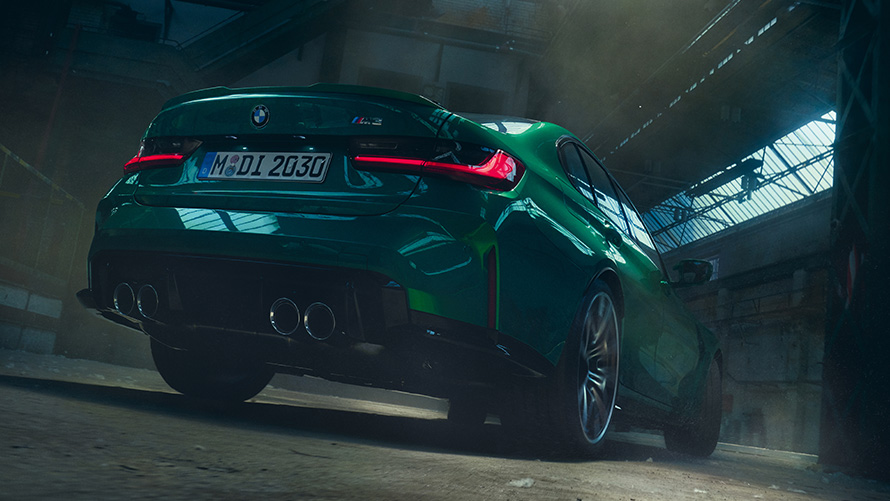 BMW M4, вид в 7/8 сзади, в статике, снизу Remote Software Upgrade BMW M4, вид в 7/8 сзади, в статике, снизу