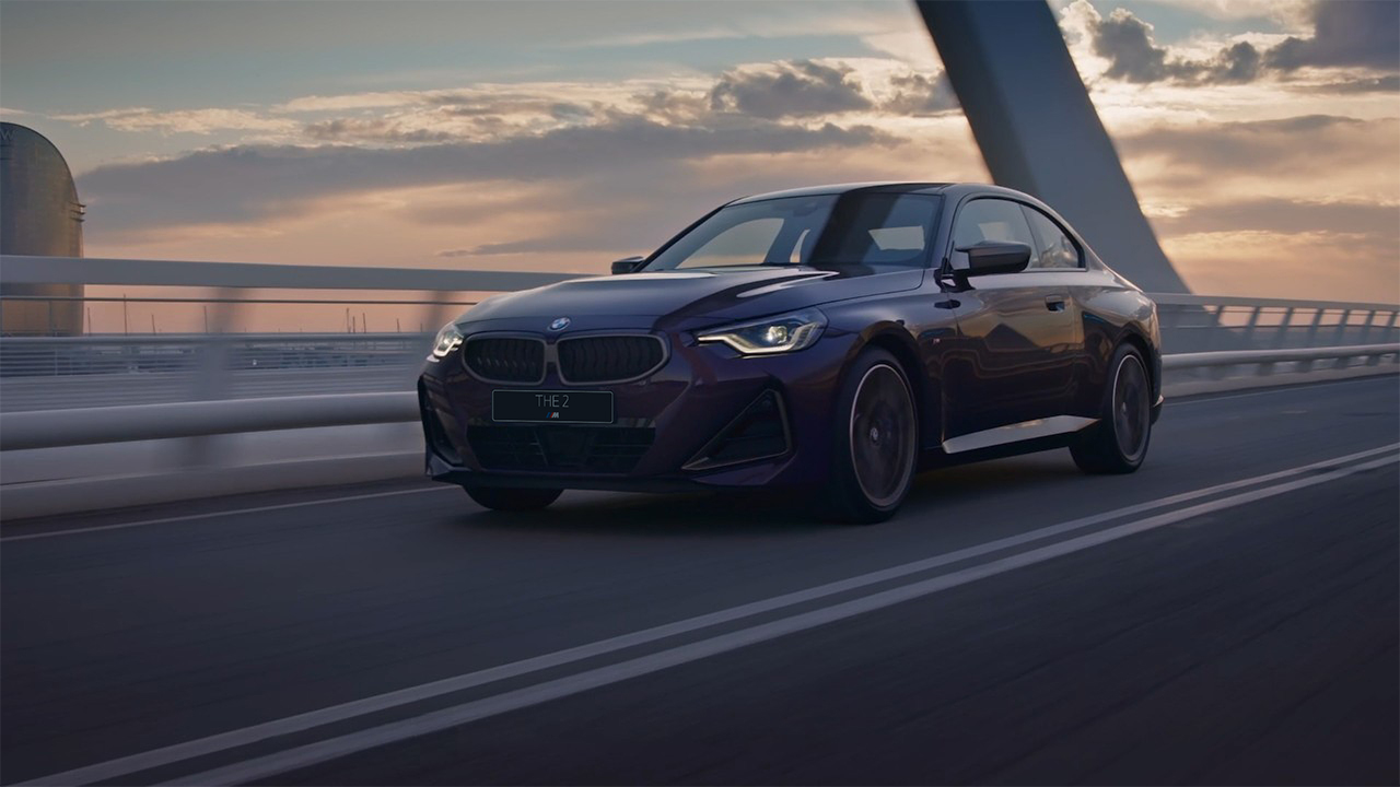 BMW 2 серии Coupe G42 2021, динамика движения в видео BMW 2 серии Coupe G42 2021, динамика движения в видео