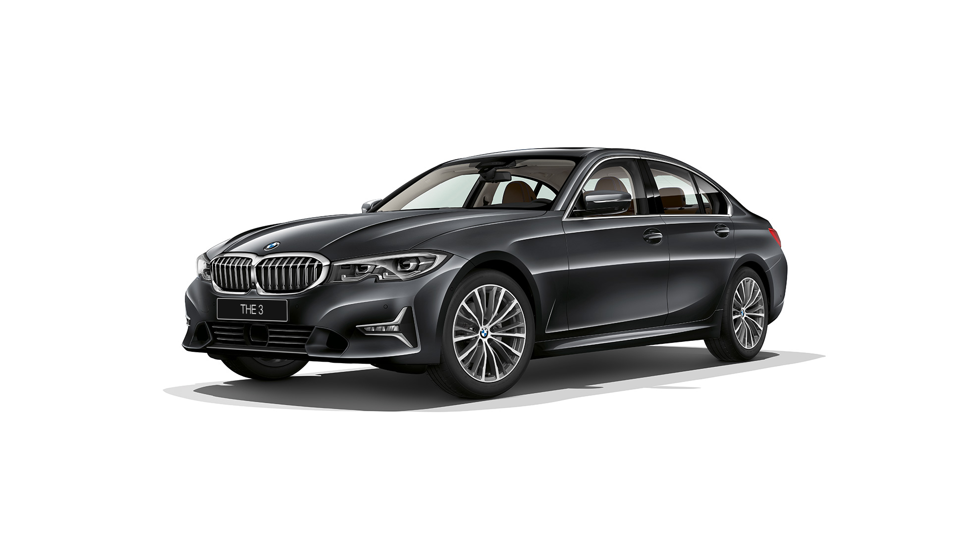 Седан BMW 3 серии Luxury Line G20 Вид сбоку седана BMW 3 серии Luxury Line G20.