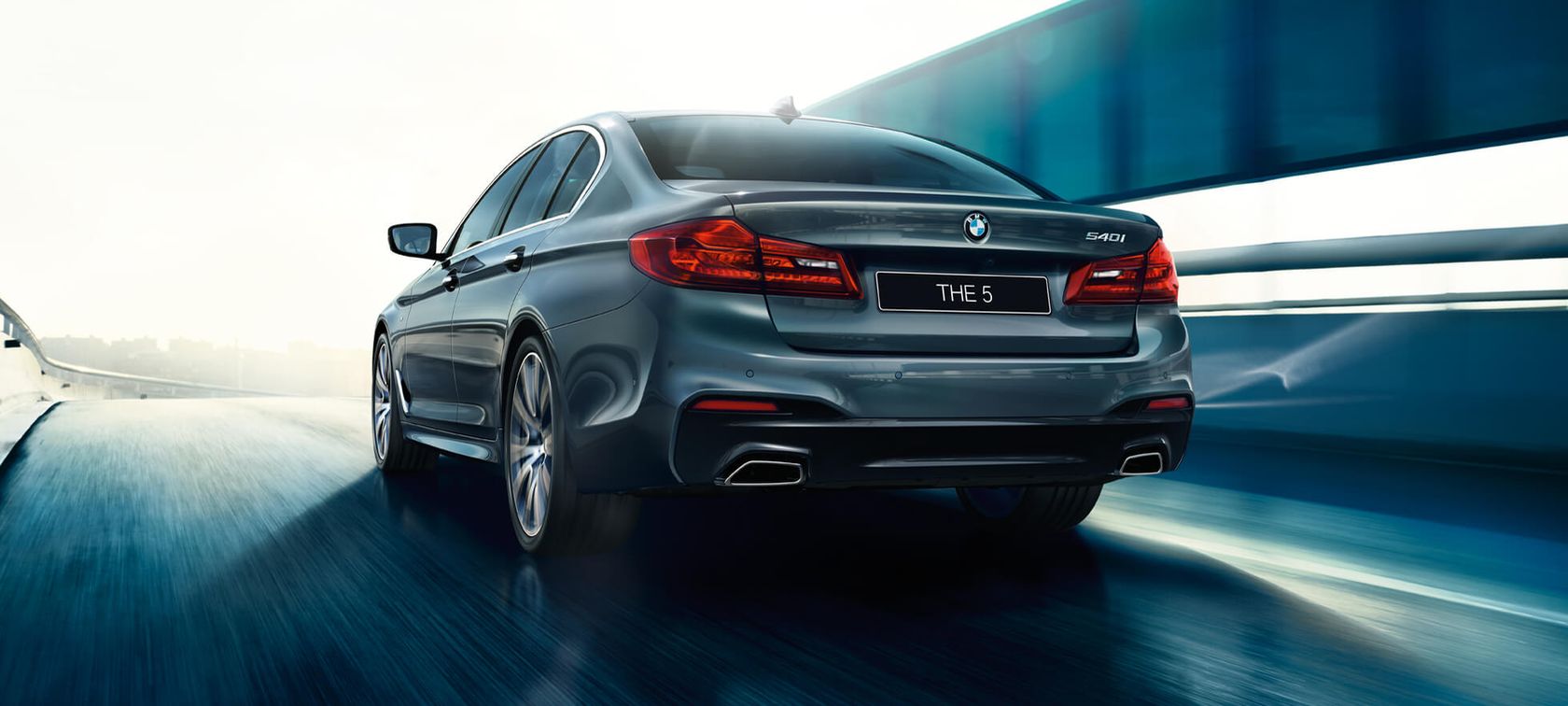 Дизайн BMW 5 серии, BMW 5 серии G30, вид сзади.