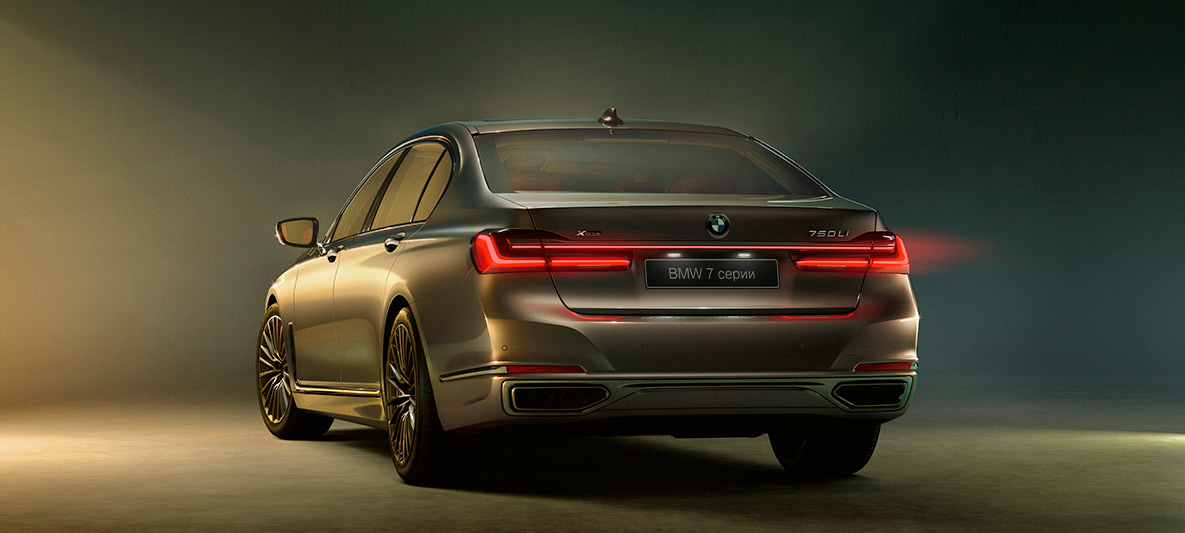 BMW 7 Series Sedan light concept Light concept: BMW 7 Series Sedan rear view