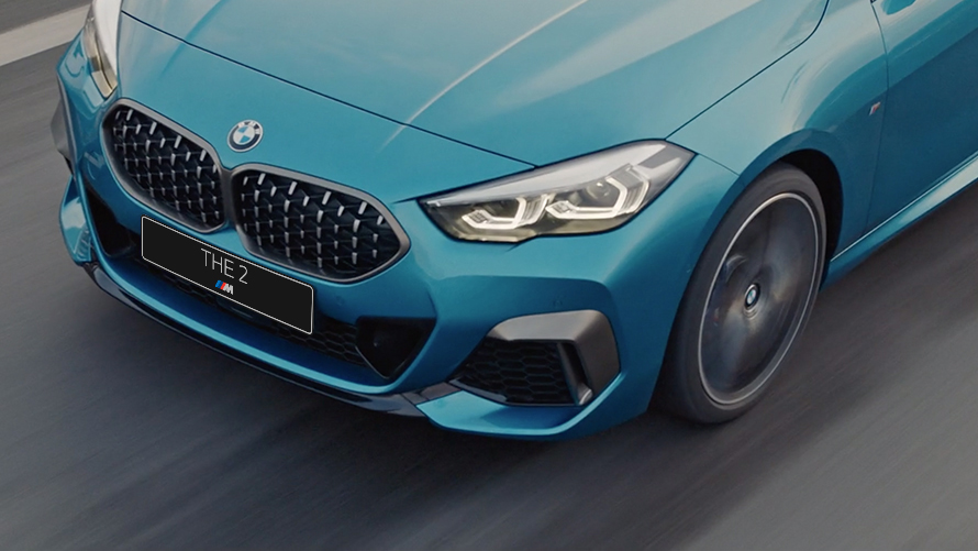 Видеоролик о BMW M235i xDrive Gran Coupé F44 Видеоролик о BMW M235i xDrive Gran Coupé 2020 г., Черный Сапфир металлик, F44