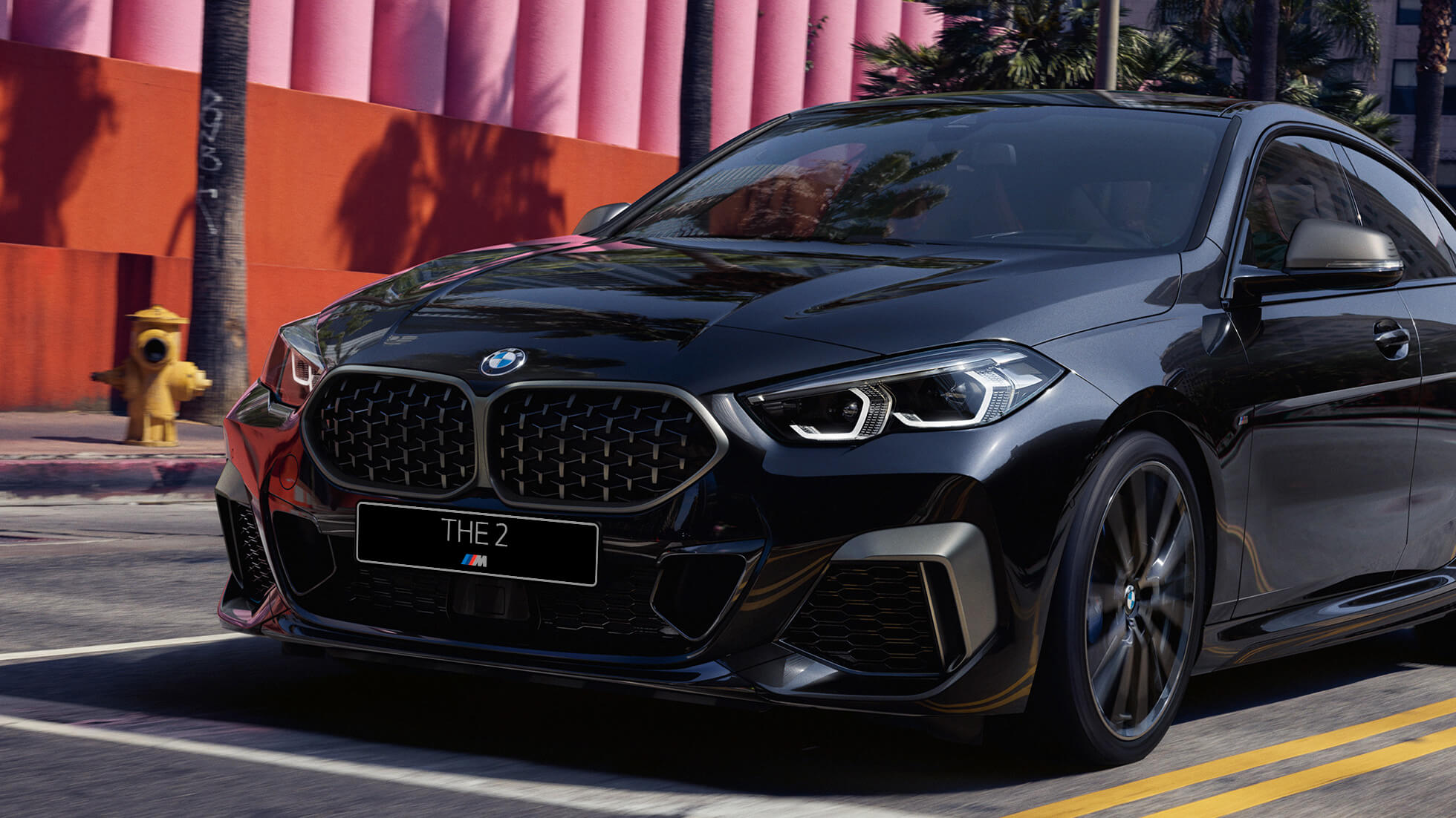 Экстерьер BMW M235i xDrive Gran Coupé F44 Экстерьер BMW M235i xDrive Gran Coupé 2020 г., Черный Сапфир металлик, F44, вид спереди