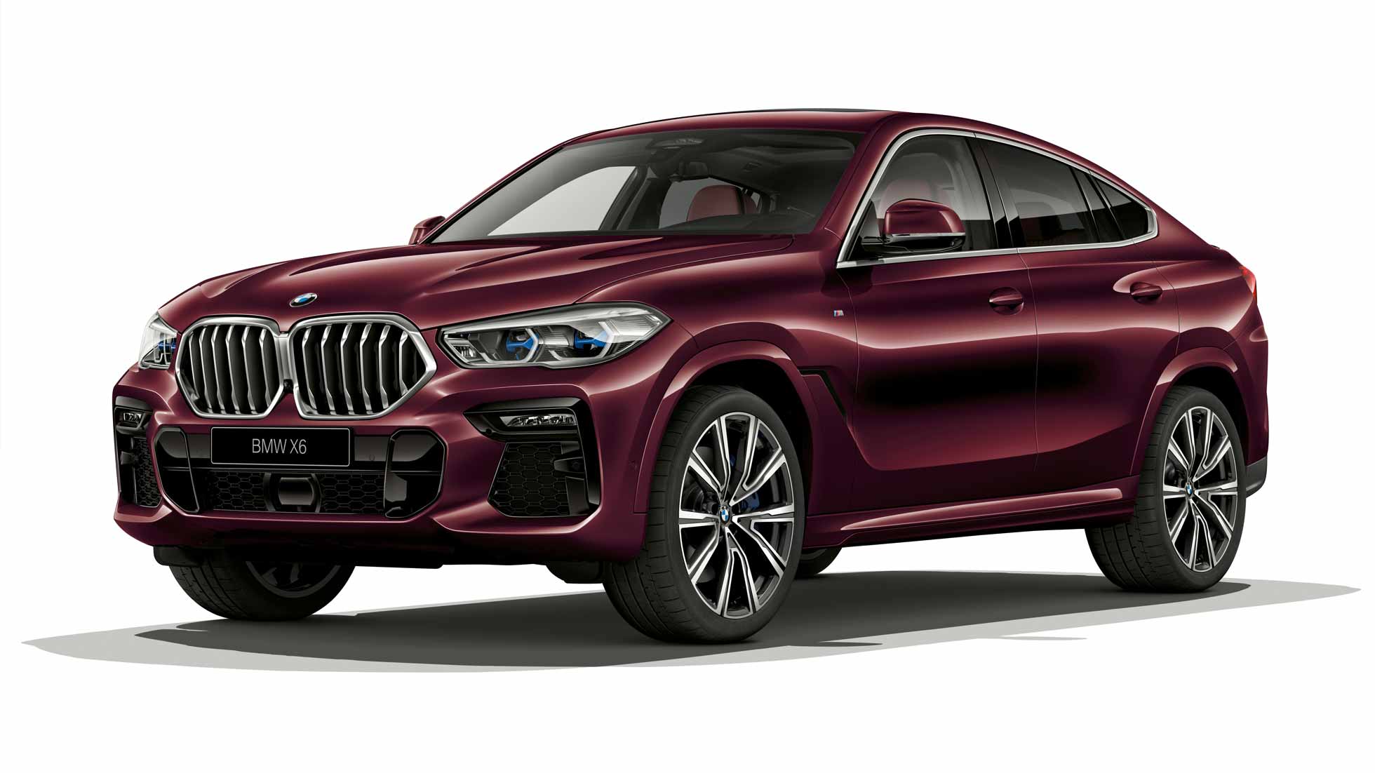 BMW X6 with BMW Individual, экстерьер BMW X6 with BMW Individual, вид спереди с поворотом в три четверти