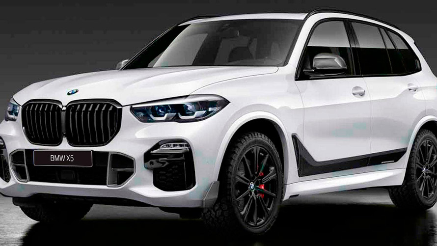 Пленки на бока для BMW X5 (G05). Пленки на бока для BMW X5 (G05), пакет M Performance, БМВ.