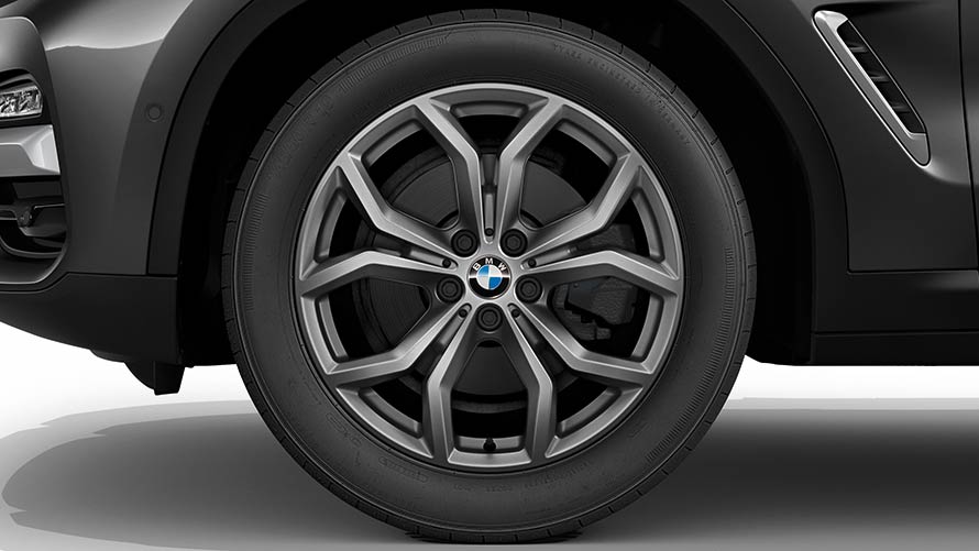 Комплект колес с зимними шинами BMW V-Spoke 734. Зимние колса, шины BMW V-Spoke 734.