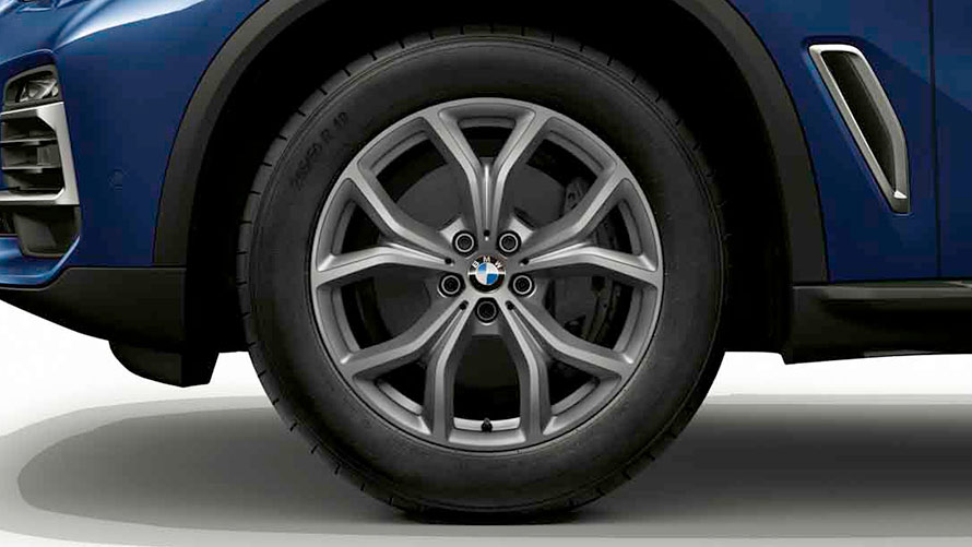 Комплект колес с зимними шинами BMW V-Spoke 735. Зимние колеса, шины BMW V-Spoke 735.