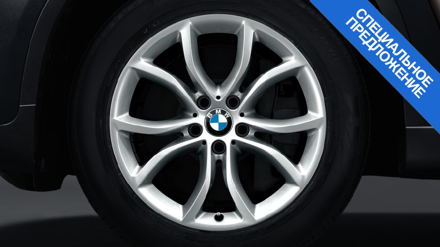 Комплект колес с зимними шинами BMW V-Spoke 594. Зимние колеса, шины BMW V-Spoke 594.