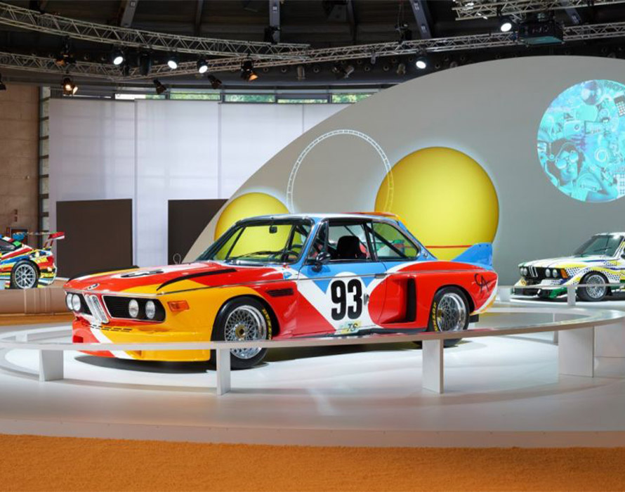 BMW Art Car от Александра Колдера