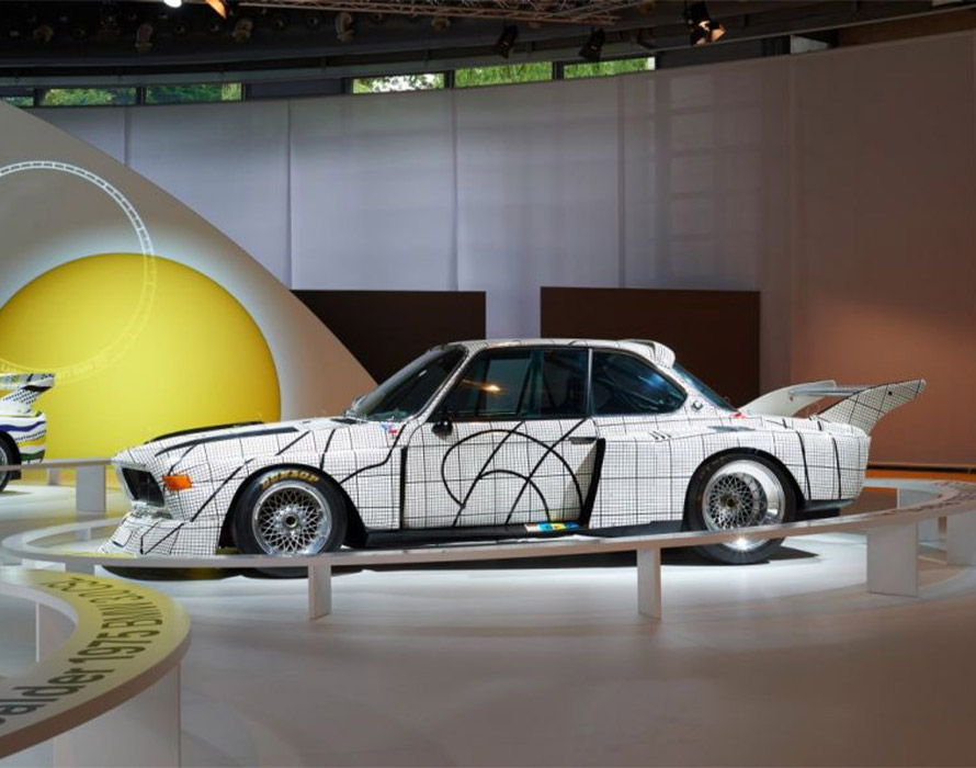 Автомобиль BMW Art Car от Фрэнка Стеллы