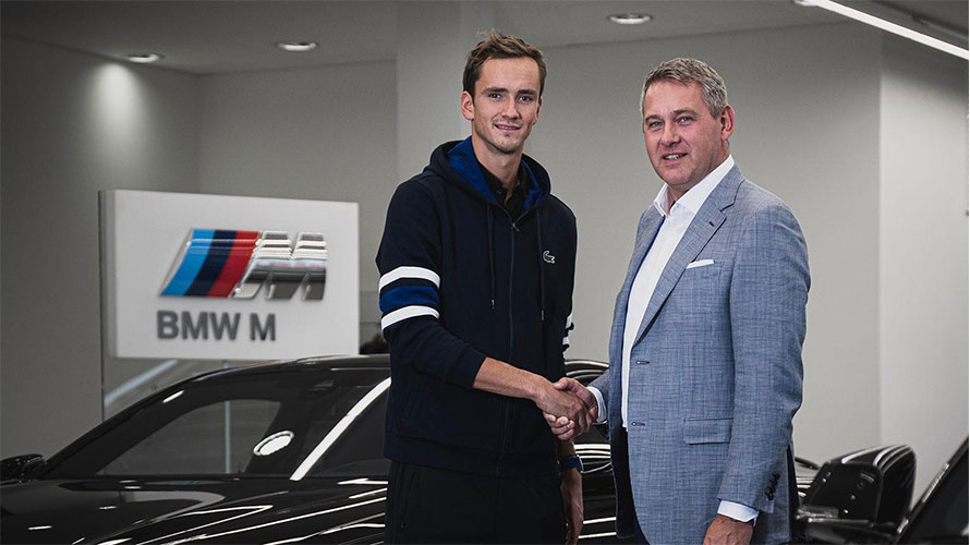 bmw news Даниил Медведев