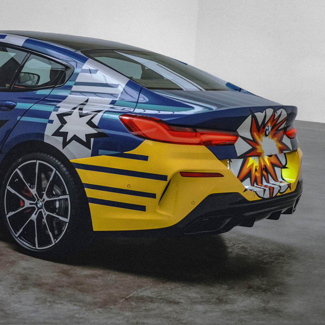 Jeff Koons X BMW 8