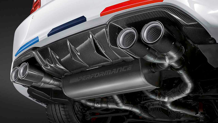 Карбоновый диффузор для BMW M2 серии (G87). Карбоновый диффузор для BMW M2 серии (G87), вид снизу, БМВ.