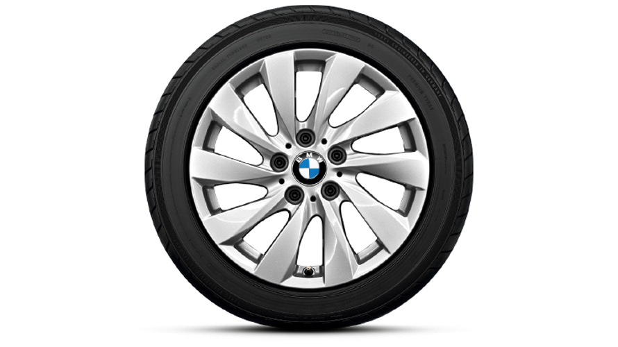 Комплект колес с зимними шинами BMW Turbine Styling 381. Зимние колеса, шины BMW Turbine Styling 381.
