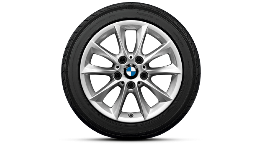 Комплект колес с зимними шинами BMW V-Spoke 411. Зимние колеса, шины BMW V-Spoke 411.