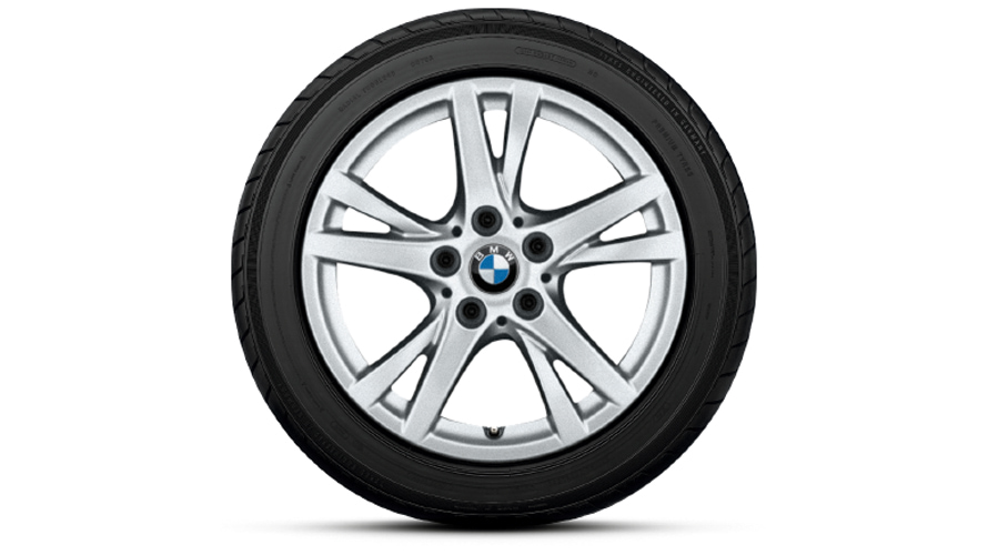Комплект колес с зимними шинами BMW Double Spoke 473. Зимние колеса, шины BMW Double Spoke 473.
