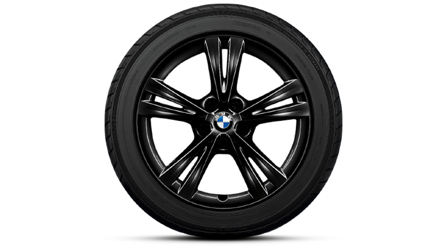 Комплект колес с зимними шинами BMW Double Spoke 385. Зимние колеса, шины BMW Double Spoke 385.