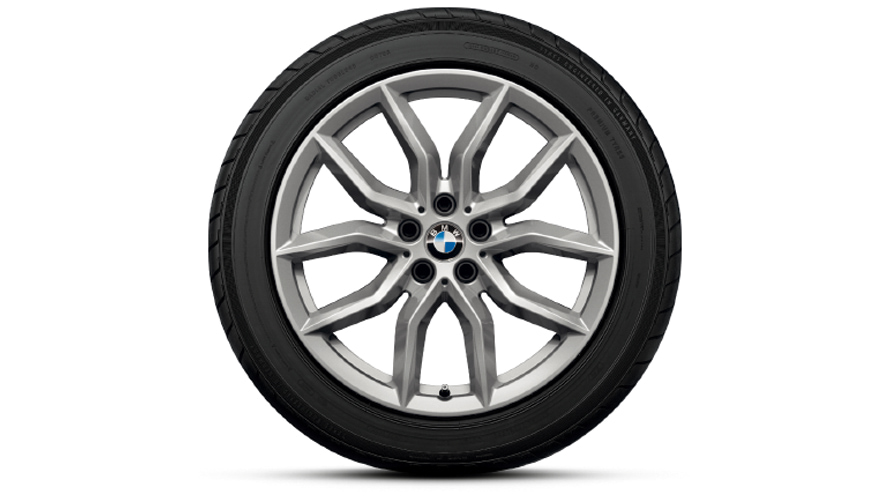 Комплект колес с зимними шинами BMW V-Spoke 734. Зимние колеса, шины BMW V-Spoke 734.