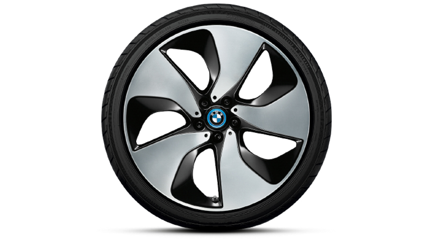 Комплект колес с зимними шинами BMW Turbine Styling 444. Зимние колеса, шины BMW Turbine Styling 444.