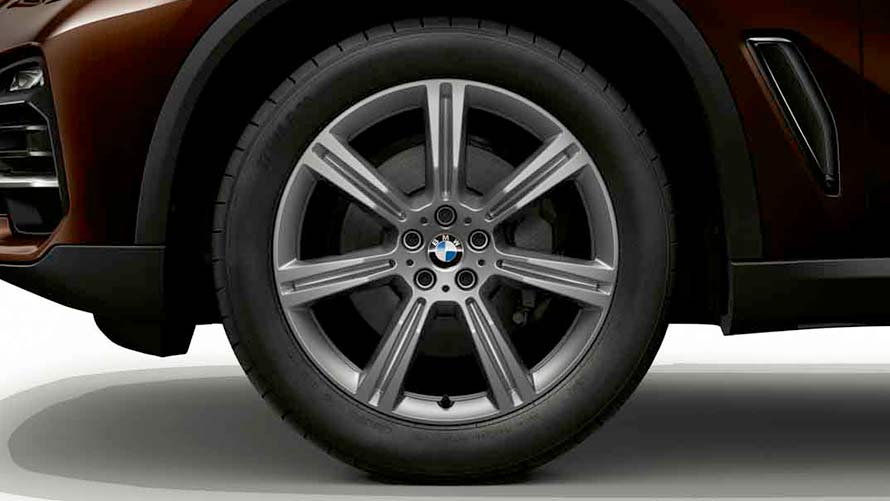 Комплект колес с зимними шинами BMW V-Spoke 736. Зимние колеса, шины BMW V-Spoke 736.