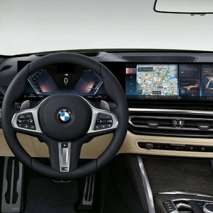 BMW 4 серии Cabrio G23 2020 исполнение M Sport, кокпит