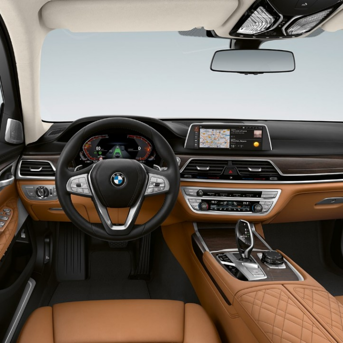BMW 7 серии с дизайном Pure Excellence: интерьер Салон BMW 7 серии с дизайном Pure Excellence