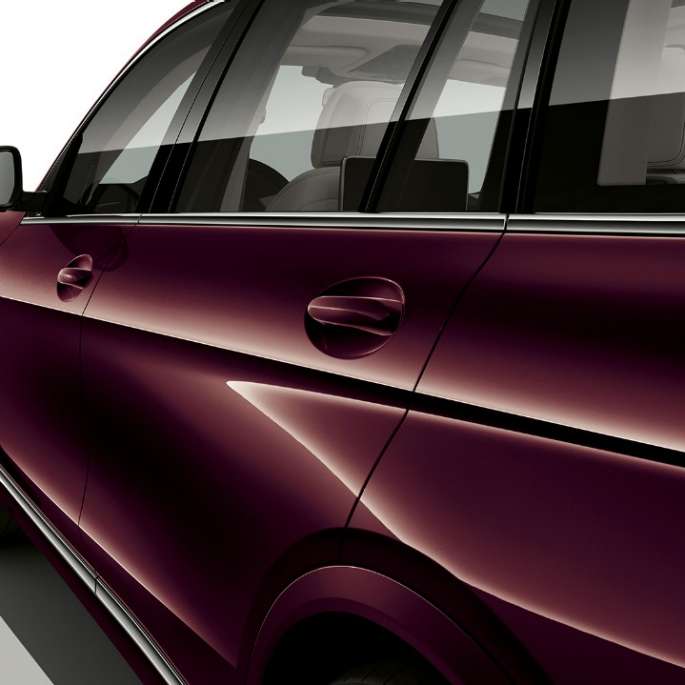 BMW X7 с пакетом M Sport: место водителя BMW X7 с пакетом M Sport: крупный план места водителя