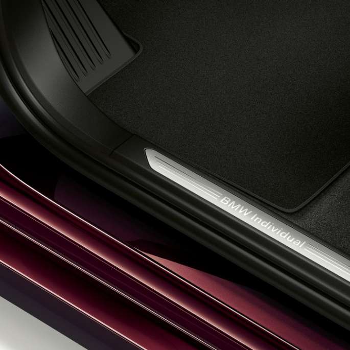 BMW X7, M Sport Package polster design Close-up of the polster design of the BMW X7 with M Sport Package features